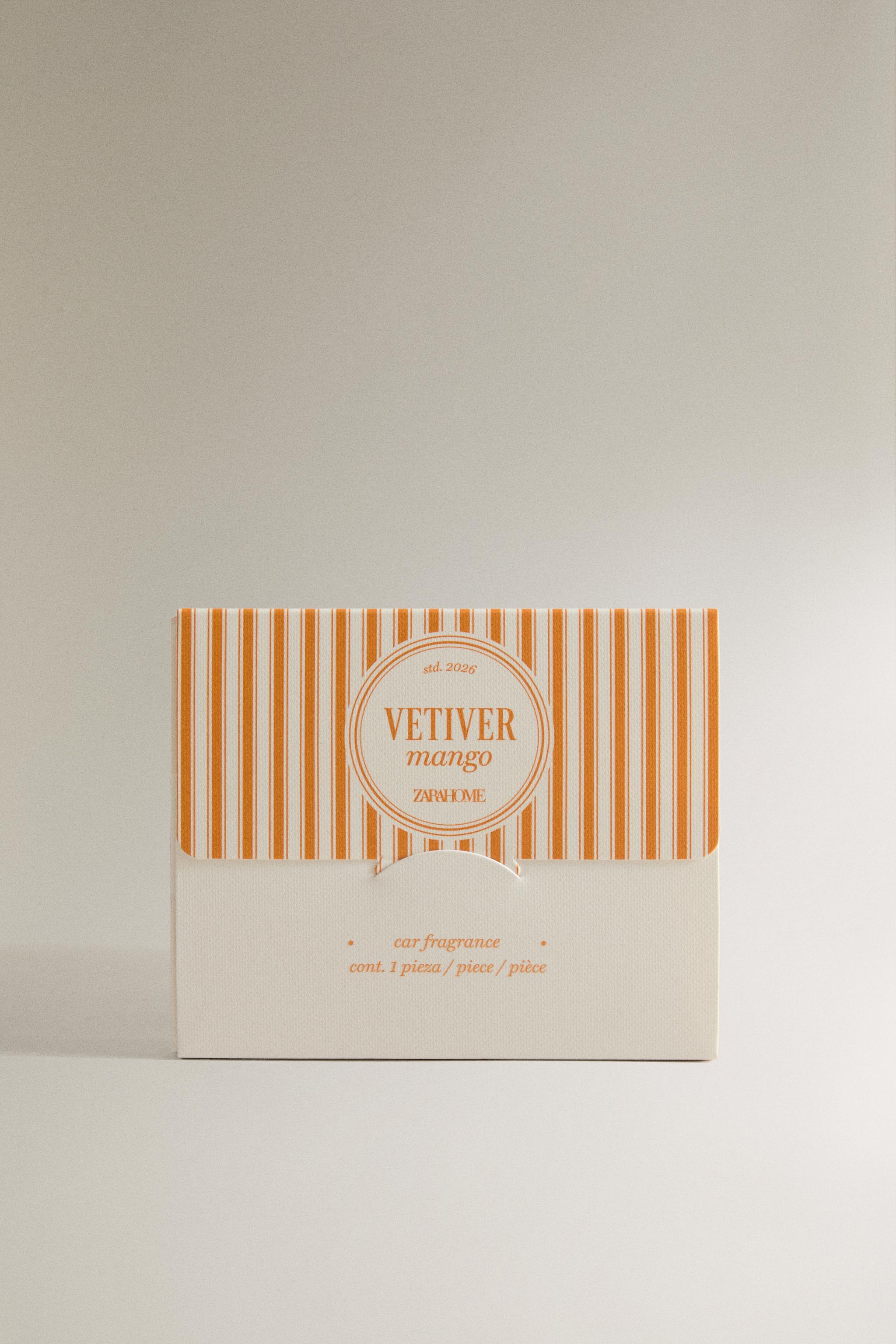 VETIVER MANGO CAR AND CLOSET AIR FRESHENER